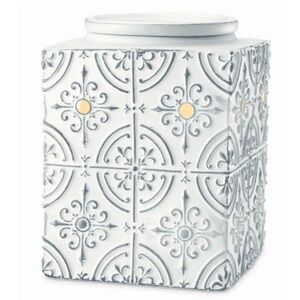 Scentsy Pressed Tin Warmer New
